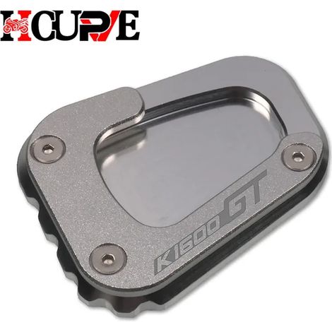 (Titanium-K1600GT) Plaque d'extension de béquille latérale CNC pour BMW K1600B, K1600GT, K1600GTL (2017-2020) maxpower (1/5)