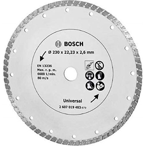 Disco diamantato Bosch Turbo, diametro: 230 mm - 2607019483 (1/4)