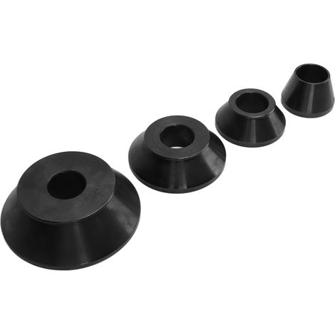 Équilibreuse de roue conique en acier au carbone (4 pièces), diamètre de tige 36 mm, outil de réparation de pneus pour voiture, camion, SUV (1/5)