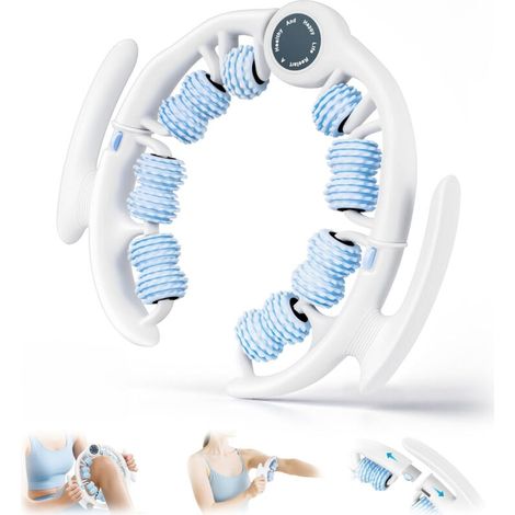 Cellulite-Massagegerät, Faszienmassagegerät gegen Cellulite, Lymphdrainage-Massagegerät zur Linderung von Muskelschmerzen, Anti-Cellulite-Roller mit abnehmbarem Griff für die Massage (1/5)