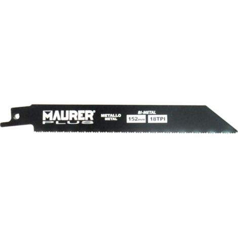 LAMA METALLO SEGA GATTUCCIO MAURER PLUS 152MM 18T - CF. BLISTER 5PZ
