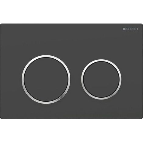 Geberit Omega20 Plaque de déclenchement, pour rinçage à 2