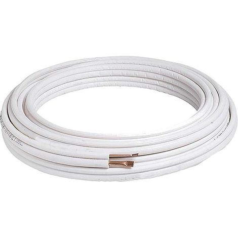 Tubo rame clima murale, 3/8", spessore  0,8 mm, 1 metro