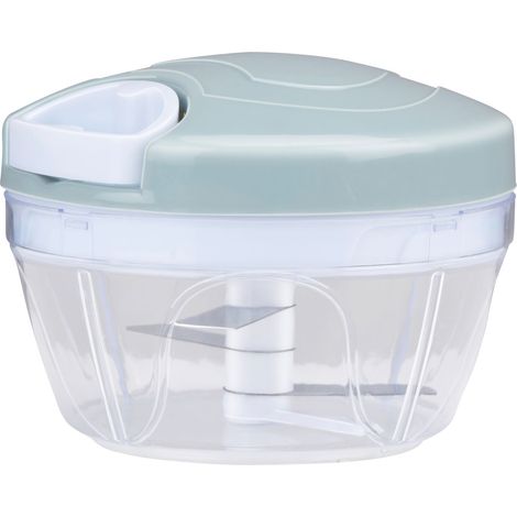 Hachoir manuel ALPINA Speedy, coupe-légumes, transparent (1/5)