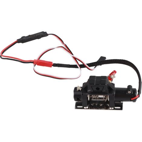 Treuil pour Modèle RC avec Télécommande pour Voiture Tout-Terrain TRX4 D90 D110/Axial/Scx10 (1/5)