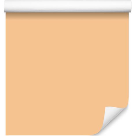Carta da parati tinta unita color crema, con centro crema, per soggiorno e camera da letto, 50x1000 cm. (1/5)