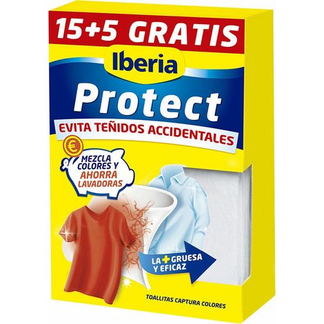 Salviettine per Lavatrice Tintes Iberia   20 Unità