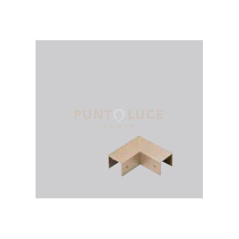 CONNESSIONE ANGOLARE COMPLEMENTARE ORO PER SITEMA BINARIO 7X7CM
