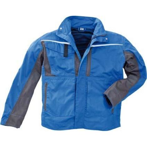 Veste de travail Champ, Taille 2XL, bleu/gris (1/2)