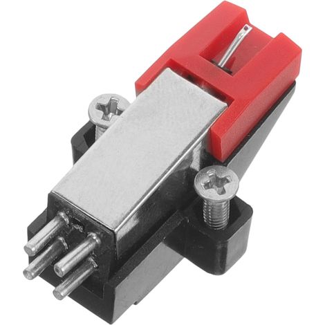 Stylet pour Tourne-disque Dynamique Aiguille en Métal et Abs, Performance Fiable et Son Authentique, pour Phonographe et Débutants (1/5)