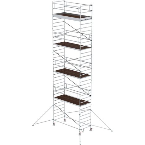 Munk Rollgerüst mit Doppelplattform 1,35x3,00m Plattform, 11,35m AH (1/2)
