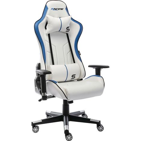Silla gaming blanca console edition