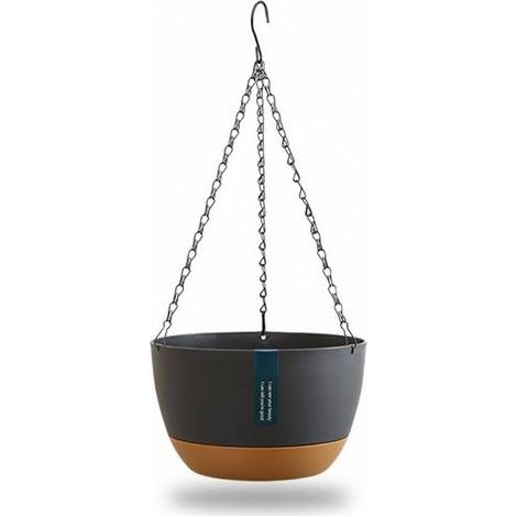 Jardinière suspendue à Double chaîne, panier de jardinière, balcon de maison, bassin intérieur à absorption d'eau automatique (1/5)