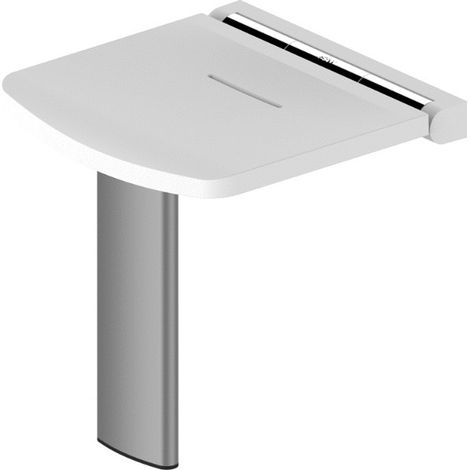 Siège Onyx Compact - Pour douche- Coloris: blanc (1/4)