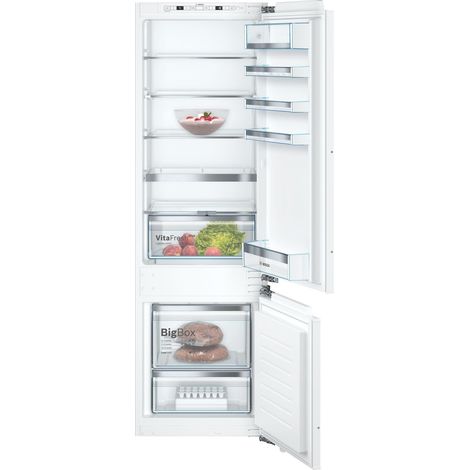 Bosch Serie 6 KIS87AFE0 nevera y congelador Integrado 272 L E Blanco (1/5)