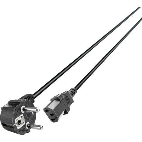GRUNDIG Câble d'alimentation, 2 m, noir (1/4)