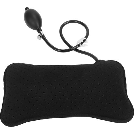 Coussin de Soutien Lombaire Ergonomique, Coussin Gonflable pour Siège avec Dossier Respirant et Lavable (1/5)