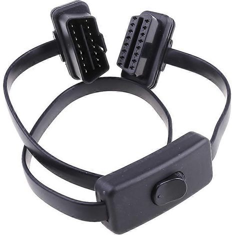 OBD2 16-poliges Kfz-Verlängerungskabel (Stecker auf Buchse) – Diagnose-Verlängerungskabel-Adapter