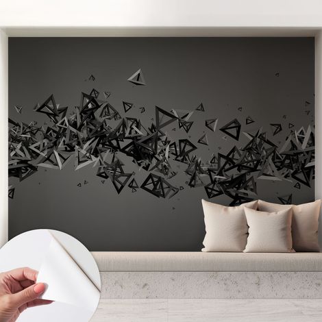Fotomurale adesivo stickers - per camera da letto - per corridoio - decorazione casa moderna Astrazioni geometriche 208x146 cm (1/5)