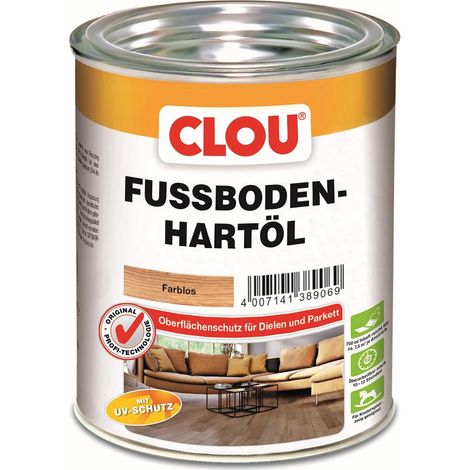 Clou Fußboden Hartöl 750 ml farblos Holzöl