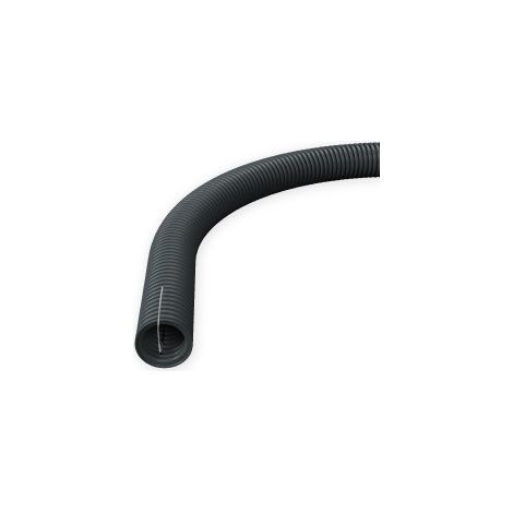 Iboco – Gaine électrique ICTA 3422 – Avec tire-fils – Ø 32 mm – Couronne 50 m – Gris RAL7011 – Pour chantiers humides (1/4)