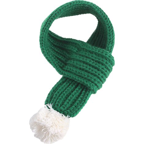 Echarpe Tricotée Pour Chien - Pour Chiens Et Chats De Taille Petite À Moyenne - Idéale Pour Fêtes De Fin D Année Et Cosplay - 1 Pièce (1/5)