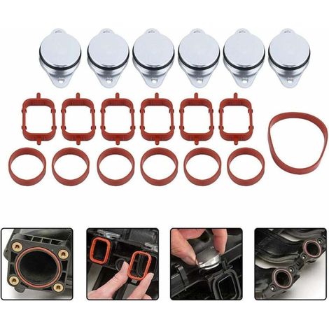 1 Kit joint admission, matériaux résistants chaleur, étanchéité optimale collecteur, compatible nombreux modèles, installation facile (1/5)