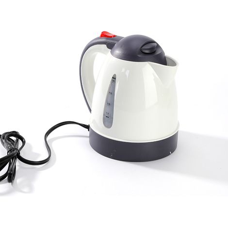 Bouilloire de voiture 1 litre 12V 150W, bouilloire de voyage portable avec prise allume-cigare, convient pour voiture, SUV, camion et camping-car, pour les voyages et le camping (abricot) (1/5)