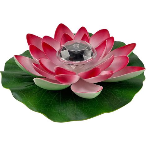 Lot de lampes solaires lotus, éclairage LED jardin, décoration terrasse étanche, pour allée et fête (1/5)