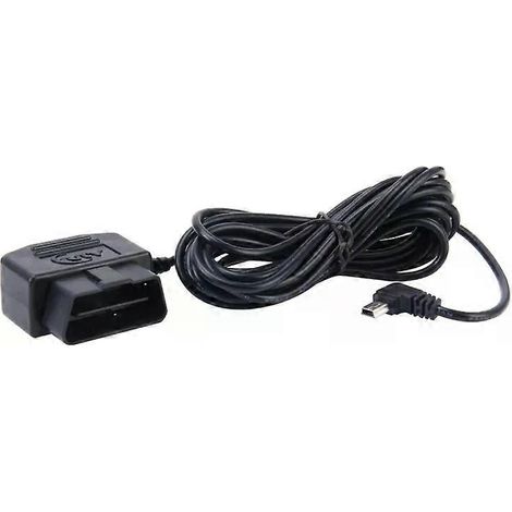 Câble de charge OBD 16 broches - Adaptateur secteur micro USB 2 m pour GPS/tablette (1/5)