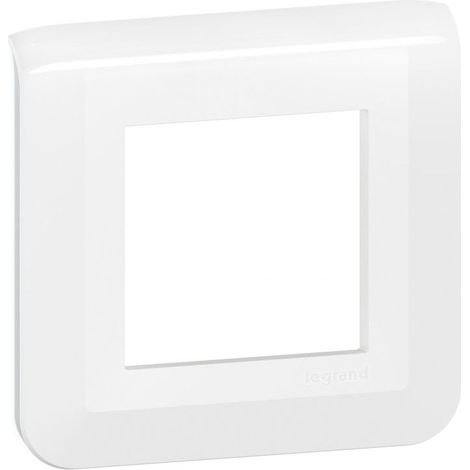 LEGRAND 277802L  Placa Mosaic 2 módulos, blanco