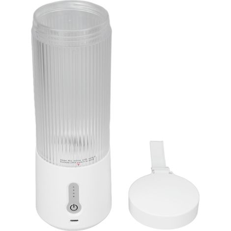 Gobelet presse-agrumes électrique portable 450 ml, batterie 4000 mAh, chargement USB, idéal pour les voyages, le camping et le bureau. (1/5)