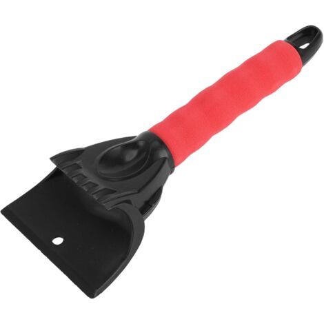 Grattoir à glace universel pour voiture ( 250 x 90 mm) - Dégivreur de pare-brise et vitres latérales pour SUV, camions et camping-cars-Portable et anti-collision-En EVA noir - Déneigement et dégivrage