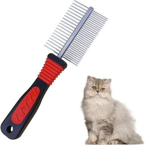 Peigne Anti Puces - Marque Non Spécifiée - Modèle Non Spécifié - Acier Inoxydable - Confortable - Antidérapant (1/4)