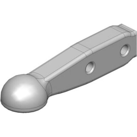 Ojal de remolque K80 Schaft 100 x 65 2-orificio di谩metro28 mm Stepa ISO 24347 SCHARM脺LLER 006519130A02