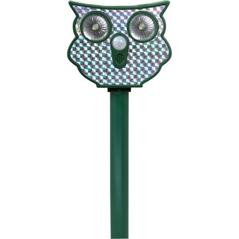 Genius Ideas Universeller Schallschutzzaun Solar Repeller - Eule (1/5)