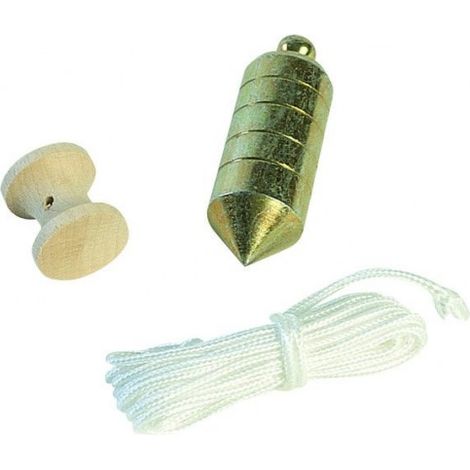 FPLUS plomada acero 500 grs. , Plomada profesional nuez acero
Peso: 500 gramos.
Ideal para trabajos de construcción.
Plomada profesional.
