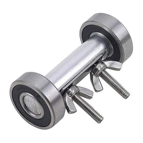 Guide d'angle pour aiguiseur de couteaux, argent, acier inoxydable, rapide et économe en main-d'œuvre, pour burins, outils de travail du bois (1/4)