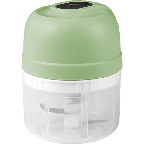 Hachoir à ail - Électrique Rechargeable USB - Capacité 250 ml - Pour Cuisine Intérieure et Extérieure - 1 Pièce (1/5)