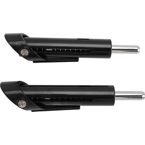 Goupille de pile de poids ronde noire, 2 pièces, en acier ABS haute résistance, pour équipement de Fitness, 7.8MM (1/5)