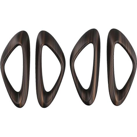 4 pièces de garniture de poignée de porte intérieure couleur bois pour joint / ATTO 4 - FFY (1/4)