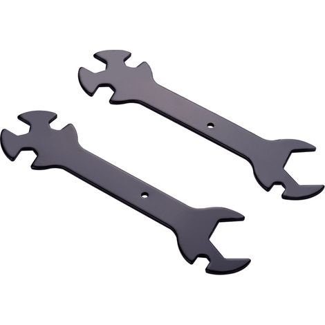 2 pièces de clé multifonction plate 5 en 1, outil d'installation compatible avec imprimante 3D V6 (1/5)