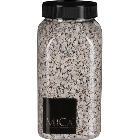 Mica Muschel weiß 650 ml 1 kg Dekosteine & Dekosand (1/2)