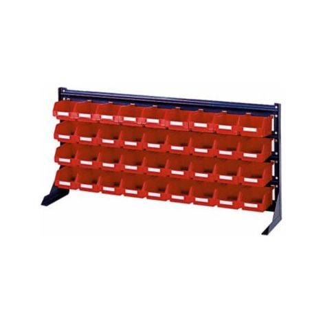 Lagerregal, Breite 1020 mm - ohne Sichtlagerkästen, HxT 480 x 200 mm (1/5)