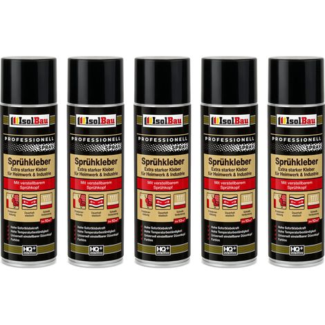 IsolBau Polster-Sprühkleber 5 x 500 ml (1/5)