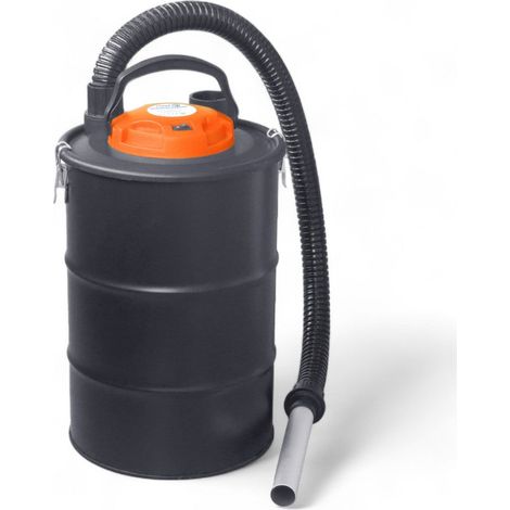 Aspiracenere per stufe pellet forni e barbecue fusto in acciaio lt 20 (1/2)
