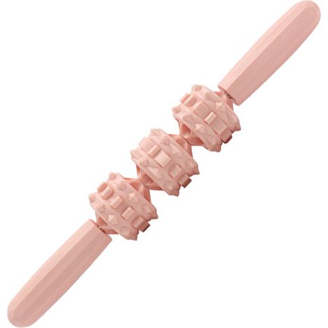Rouleau De Massage Fascia - 3 Boules En Acier Inoxydable Et PP - Pour Relaxation Musculaire Et Auto-massage - 1 Pièce (1/5)