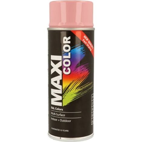 Pintura spray maxi color brillo 400 ml ral 3015 rosa claro