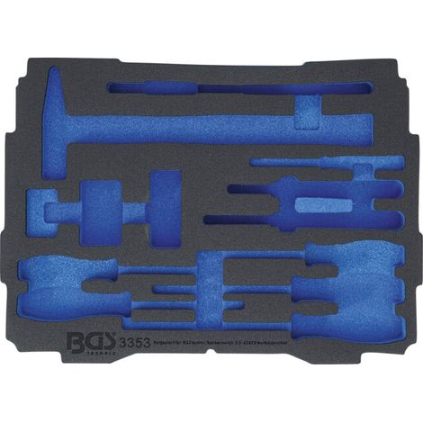 BGS Garniture en mousse pour art. BOXSYS1 & 2 vide pour art. 3353 - 3353-1 (1/2)