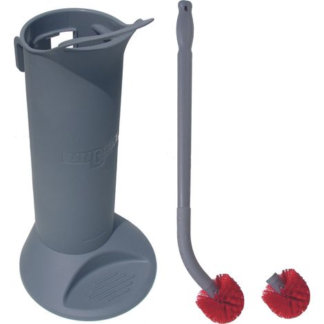Unger Toilettenbürste mit Bürstenhalter + Ersatzbürste, Stiellänge 66 cm